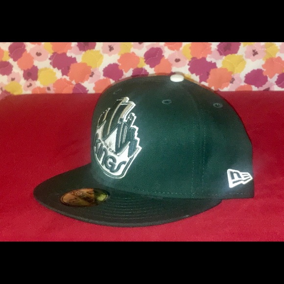 FRANK DISTRO LEAGUE NEW YORK KINGS Fitted Cap - Picture 2 of 4